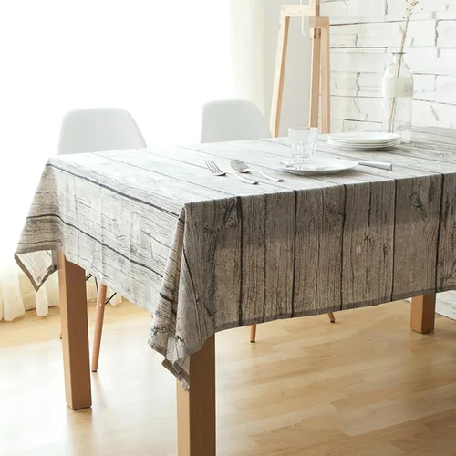 Miniatura 10 de LeLehome Elome - Mantel cuadrado de estilo bohemio vintage de 36 pulgadas, con encaje de lino y algodón, lavable, para cena y pícnic, cubierta