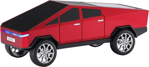 WSTER Cyber Pickup - Altavoz Bluetooth con pantalla LED, regalo considerado para fanáticos del diseño de automóviles y usuarios de audio, TWS