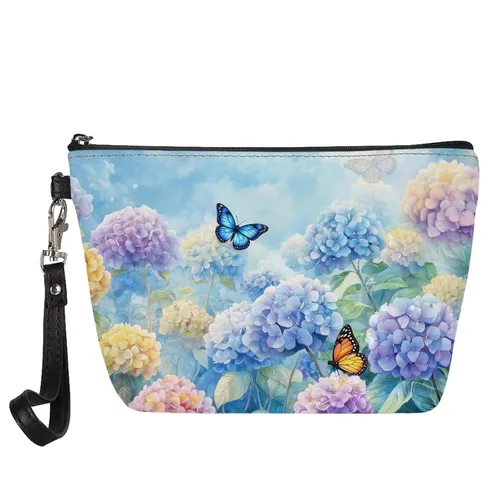 Miniatura 18 de GIFTPUZZ Bolsa de cosméticos para mujer, adorable y espaciosa, bolsa de almacenamiento portátil para artistas, artículos de tocador, joyería