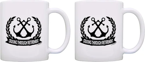 Miniatura 9 de Regalos de crucero, brújula náutica, brújula de senderismo, taza de café, regalos de aventura, regalo de viajeros, regalo al aire libre, taza