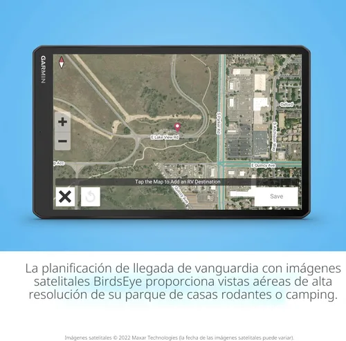 Miniatura 5 de Garmin RV 1095, navegador GPS de 10 pulgadas extra grande, fácil de leer, enrutamiento personalizado, imágenes satelitales de alta resolución