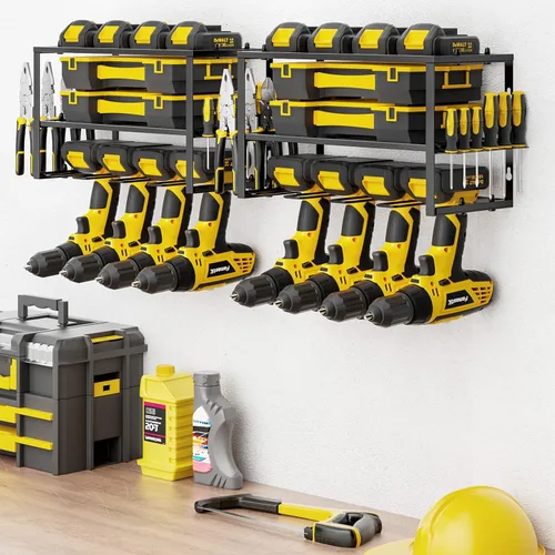 Miniatura 7 de Spacecare Organizador de Herramientas Eléctricas - Soporte para Herramientas de Taladro Eléctrico - Estante de Herramientas Resistente y Paquete