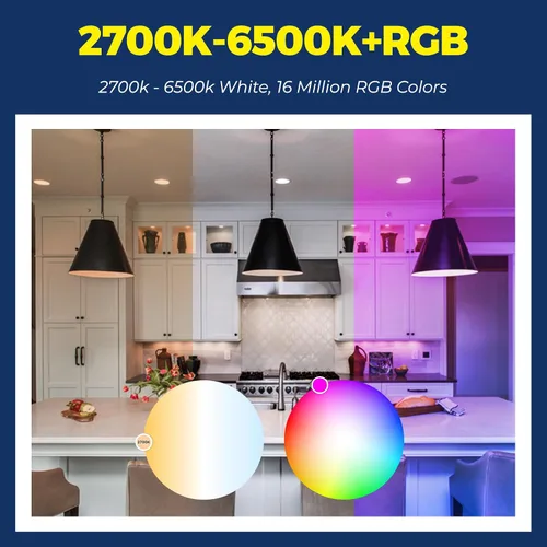 Miniatura 5 de Lightinginside - Bombillas inteligentes de 100W equiv., 1350LM 11W, bombilla inteligente que funciona con Alexa/Google Home/Smart Life, A19 E26