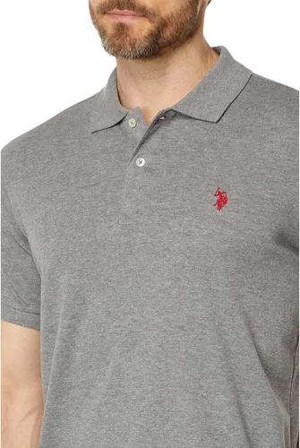 Miniatura 3 de U.S. Polo Assn. Camisa entretejida de color sólido para hombre