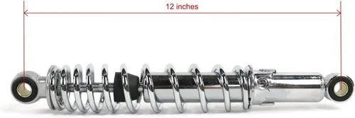Miniatura 2 de The ROP Shop Juego de 4 amortiguadores ajustables de 3 vías de 12 pulgadas para motos de cross y vehículos todoterreno ligeros