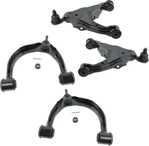 Miniatura 141 de TRQ Brazo de control delantero superior e inferior con rótula juego de 4 piezas compatible con Land Rover Range Rover 2003-2012