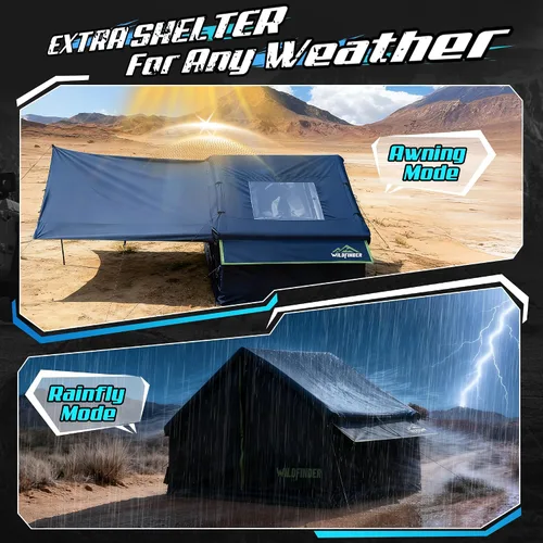Miniatura 2 de Inflatable Tent with Skylight, Quick Setup Blow Up Tents with Pump, Hot Tent with Stove Jack, Waterproof Oxford Inflatable House for Camping, Air