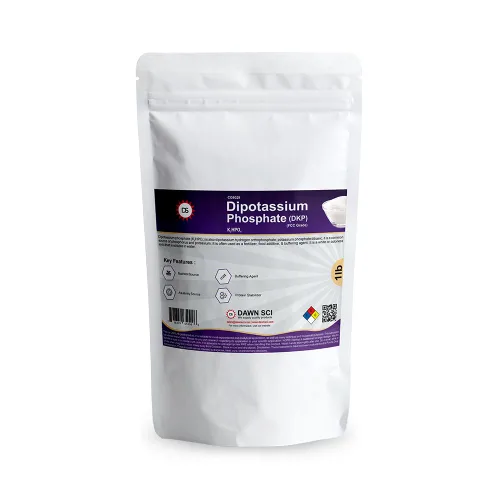 Fosfato dipotásico (DKP), grado alimenticio, 1 LB