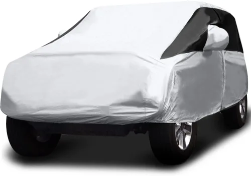 Miniatura 16 de Titan Premium - Funda de coche PEVA multicapa para sedanes compactos de 176 a 185 pulgadas. Impermeable, protección UV, forro protector