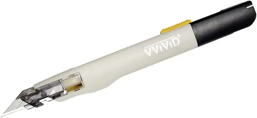 Miniatura 8 de VViViD Cuchillo de corte multiusos retráctil de precisión equilibrado de alta calidad para envolturas de vinilo automotrices (paquete de 1)