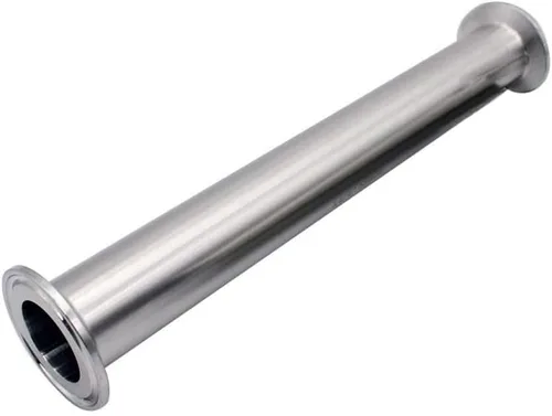 Miniatura 9 de Tubo de carrete sanitario Tri Clamp Tube 2 pulgadas de longitud con 1.5 pulgadas Tri Clamp 1.988 in Férula Brida 304 Tubo redondo sin costura
