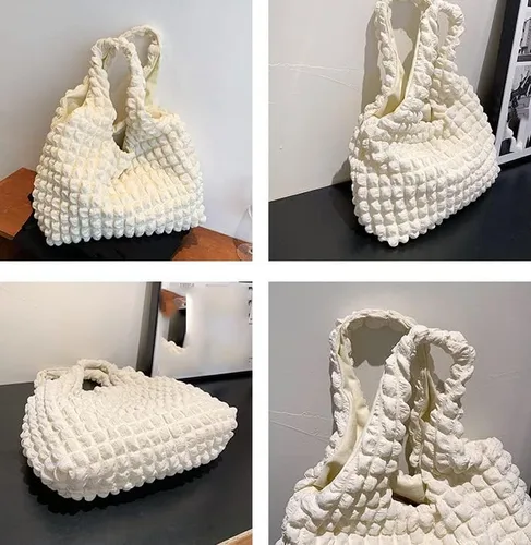 Miniatura 7 de Bolsas Hobo de burbujas para mujer, bolsa de mano de burbujas, bolsa de hombro de nube, bolso Hobo, bolso casual, bolso de regalo para mujeres 2023