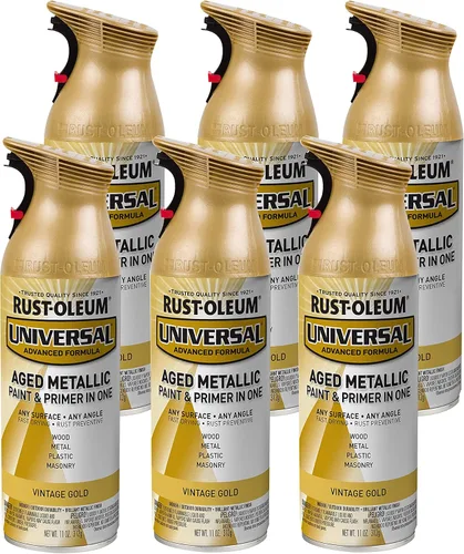 Miniatura 125 de Rust-Oleum 245197 Pintura en aerosol universal para todas las superficies, 12 onzas, negro satinado