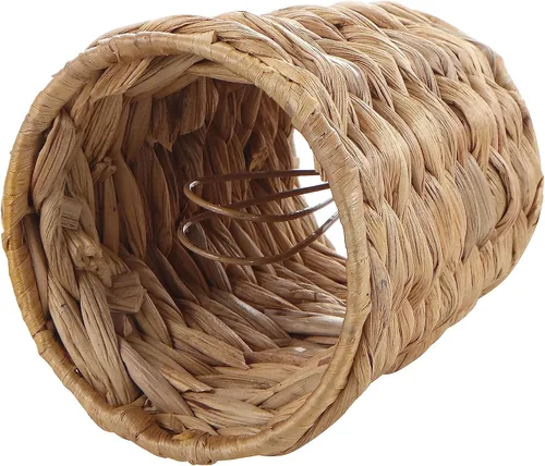 Miniatura 4 de Aspen Creative 51008-1, pantalla de lámpara de araña con clip, jacinto de agua natural, parte superior de 3 pulgadas x 4 pulgadas inferior x 4