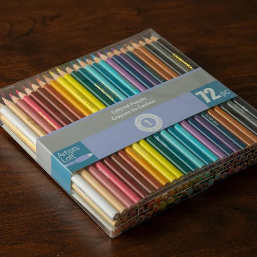 Miniatura 7 de Artist's Loft 72 lápices de colores surtidos, uso para colorear, dibujar, ilustrar y dibujar - 1 paquete
