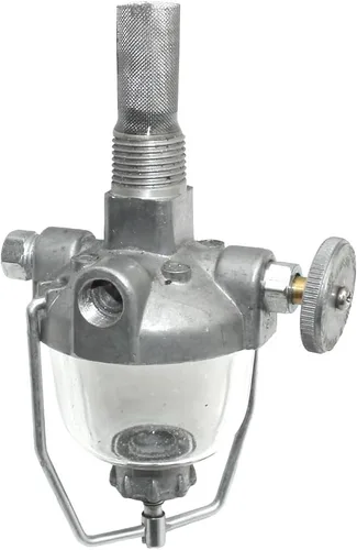 Miniatura 5 de Tazón de filtro de válvula de depósito de combustible compatible con tractor Massey Ferguson 85 88 202 204 retroexcavadora compatible con MF