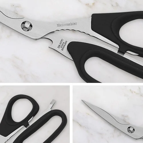 Miniatura 4 de Messermeister tijeras de cocina de 8.5 pulgadas, Negro