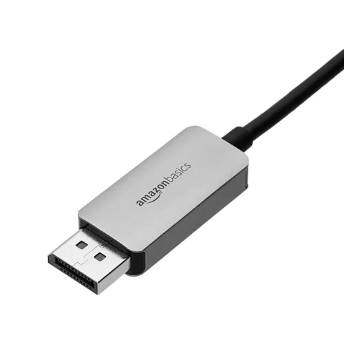 Miniatura 2 de Amazon Basics, Cable de aluminio USB-C a DisplayPort – 3 pies