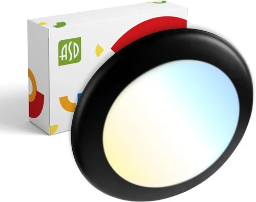 Miniatura 21 de ASD Paquete de 12 luces LED de disco de 6 pulgadas, 15 W 5000 K luz diurna 1300 LM CRI90+, luminaria empotrable regulable de techo, montaje en Blanco