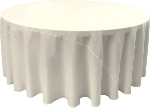 Miniatura 59 de LA Linen - Mantel redondo lavable de popelina de poliéster, resistente a manchas y arrugas, 51", mantel de tela para comedor, cocina, fiesta, Negro
