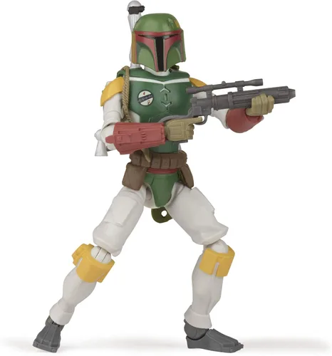 Miniatura 2 de STAR WARS Galaxy of Adventures Boba Fett - Figura de acción a escala de 5 pulgadas con divertido proyectil, juguetes para niños a partir de 4 años