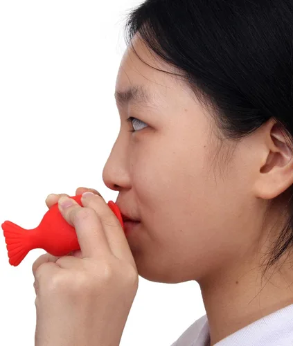 Miniatura 8 de Dispositivo de relleno de labios Refuerzo de labios de silicona suave con forma de pez, boca más gruesa más completa, bombas de labios