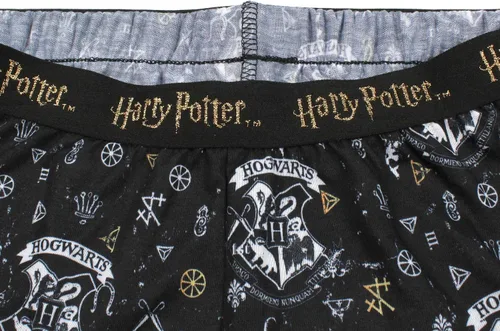 Miniatura 5 de Harry Potter Hogwarts House Crest Racerback - Conjunto de pijama para niña grande