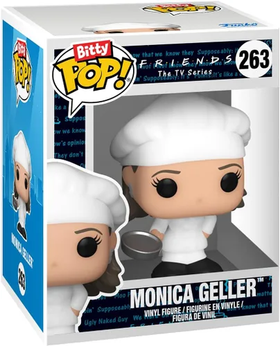 Miniatura 5 de Funko Bitty POP! Friends - Phoebe, paquete de 4 y una figura sorpresa mini misteriosa - 0.9 Pulgadas (2.2 Cm) coleccionable - Incluye estante