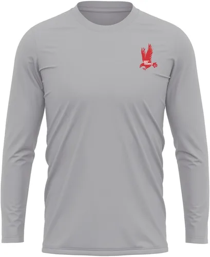 Miniatura 312 de Camisa deportiva de manga larga oficial de la NCAA Collegiate para hombre, con logotipo en el pecho izquierdo, colección Athletic Heather