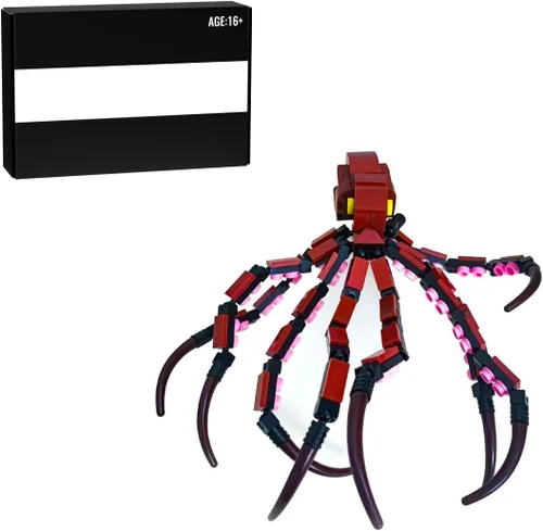Aetheria MOC - Juego de construcción de pulpo, criatura marina profunda, pulpo, bloques de construcción, ladrillos decorativos creativos para