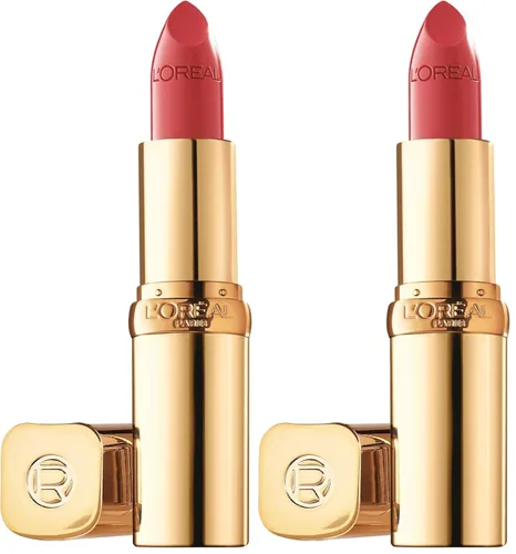 Miniatura 15 de L'Oreal Paris Colour Riche Original - Lápiz labial cremoso e hidratante satinado con aceite de argán y vitamina E, volcánico, 1 unidad