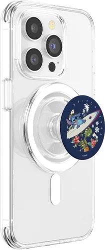 Miniatura 3 de Disney Lilo & Stitch Surfer Dude PopSockets MagSafe PopGrip para iPhone