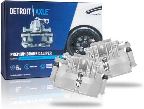Miniatura 134 de Detroit Axle - 4 pinzas de freno para Honda Element 2003-2011 Pinzas de freno de disco con soportes 2004 2005 2006 2007 2008 2009 2010 reemplazo