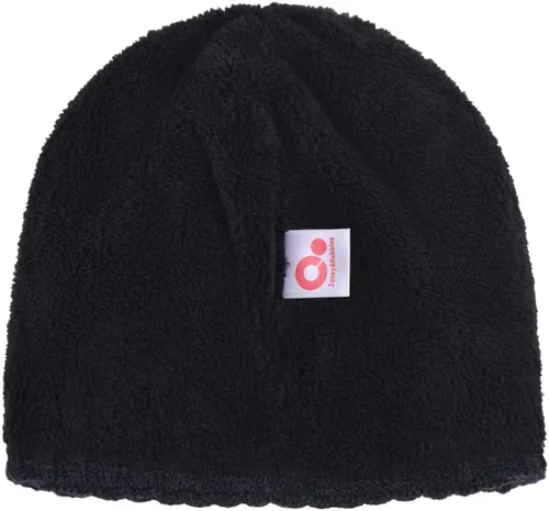 Miniatura 41 de Janey&Rubbins Gorro de punto diario con orejeras con forro polar y calavera