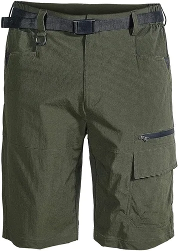 Mr.Stream Pantalones cortos tipo cargo elásticos para hombre de escalada al aire libre y secado rápido para acampar