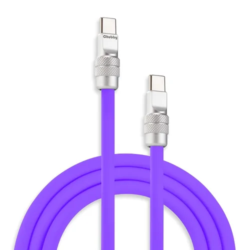 Miniatura 42 de chubbycable Chubby 2.0 USB C 240W Cable de carga rápida de silicona suave y duradero, cable de carga extra grueso compatible con iPhone 17-15 Series