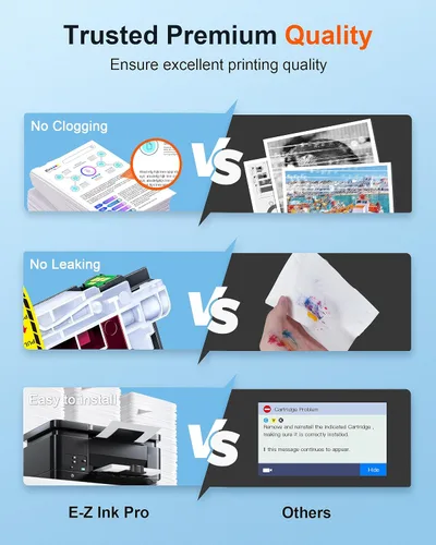 Miniatura 5 de E-Z Ink Pro LC103 LC103XL Cartuchos de tinta compatibles de repuesto para Brother LC103 XL LC103XL LC101 LC103CL Cartuchos de tinta compatibles