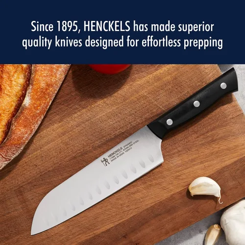 Miniatura 9 de HENCKELS Dynamic Razor-Sharp - Juego de cuchillos de cocina de 5 piezas, diseño alemán informado por más de 100 años de maestría Acero inoxidable