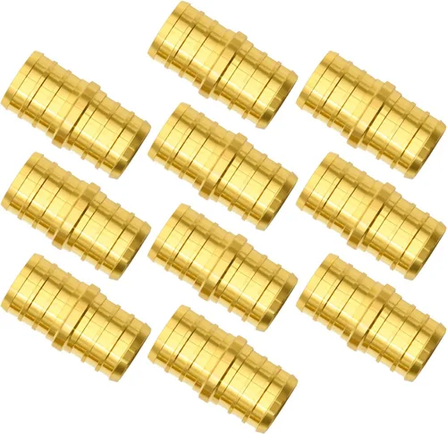 Miniatura 13 de Paquete de 10 accesorios de codo PEX de 1/2 pulgada, accesorios de latón para tubería PEX