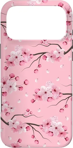 Miniatura 22 de Japanese Cherry Blossom Floral Flower Pattern Pastel Pink Case for iPhone 17