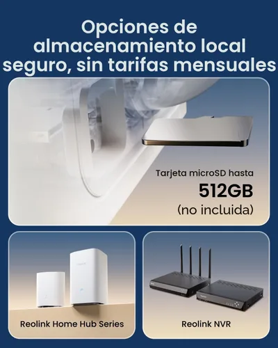 Miniatura 9 de REOLINK Cámara solar con reflector, cámaras de seguridad 2K 150° inalámbricas para exteriores, hasta 1000lm de luz y alarma de sirena, reflector