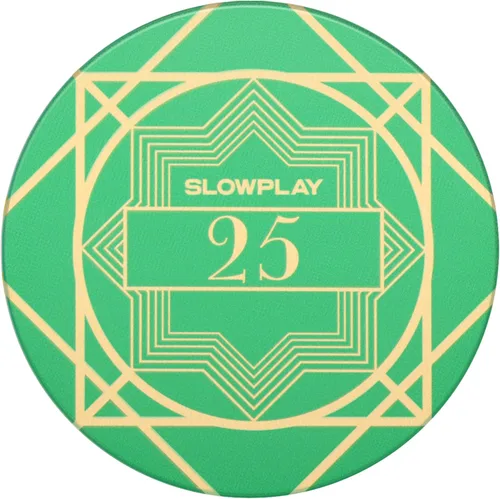 SLOWPLAY Nash - Fichas de póquer de cerámica a granel, fichas de póquer de cerámica de grado casino de 0.35 oz para Texas Hold'em, fichas 25