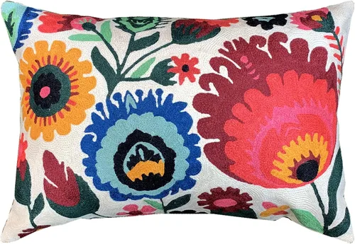 Miniatura 25 de Funda de almohada lumbar Klimt Pájaros verdes Árbol de la vida Floral moderno Almohadas para exteriores Cojín de silla de mediados