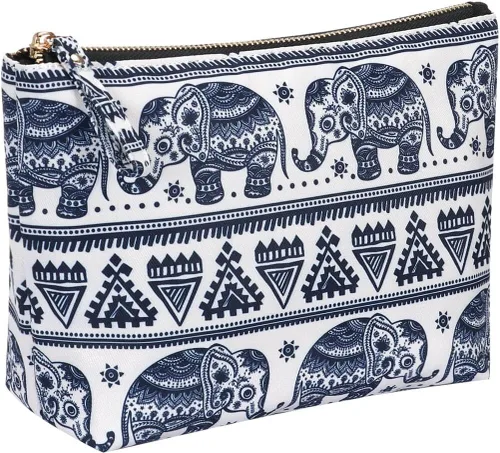 Miniatura 15 de Kamo Bolsas de maquillaje - Bolsa de cosméticos para mujer, bolsa con cremallera, organizador de cosméticos de viaje, bolsas de viaje para artículos