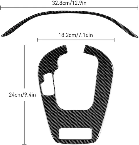 Miniatura 2 de AIRSPEED Fibra de carbono para BMW Z4 E85 E86 2003 2004 2005 2006 2007 2008 cubierta del marco interior de la caja de cambios de la consola central
