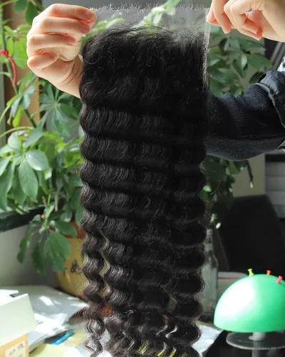 Miniatura 20 de BEEOS Encaje frontal real HD de 13 x 4 pulgadas, encaje frontal ultra fino invisible HD vívido limpio pre-arrancado cabello humano lacio sedoso