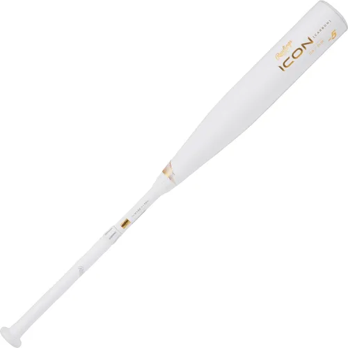 Miniatura 9 de Rawlings 2024 Bate de béisbol ICON USSSA Caída -5 / -8 / -10 Barril de 2 3/4 pulgadas 2 piezas compuesto
