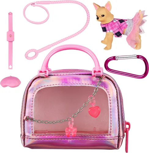 Miniatura 7 de REAL LITTLES - Transportín Coleccionable de Micro Cachorro con 1 Micro Cachorro y 5 Micro Sorpresas Funcionales Adentro! Los Estilos Pueden Variar