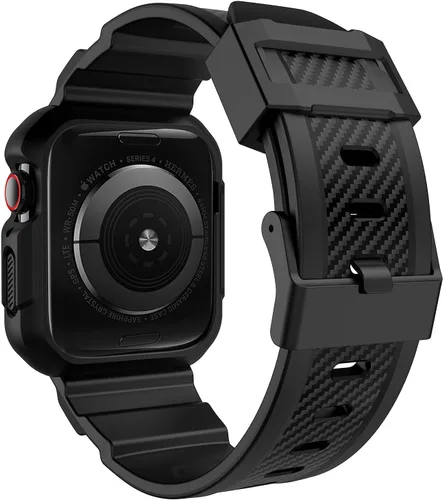 Miniatura 2 de Orobay compatible con Apple Watch Band de 41 mm, 40 mm, 38 mm, correa resistente a los golpes para iWatch SE Series 7 6 5 4 3 2 1 41 mm, 40 mm, 38