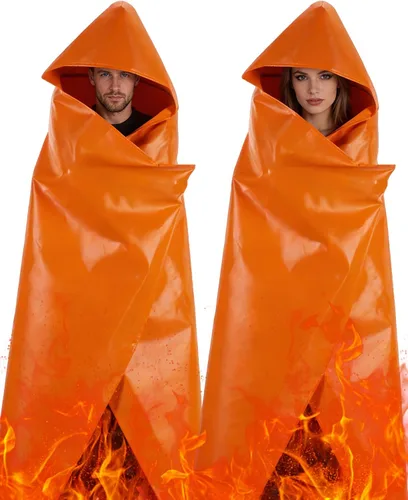 Miniatura 17 de Mondoshop Manta Ignífuga de Silicona para el Hogar - 40"x40" Mantas de Emergencia contra Incendios para Cocina, Mantas Ignífugas para Automóvil